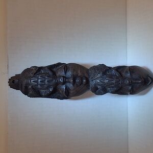 Vintage Handcarved Wooden Tribal Wall Decor